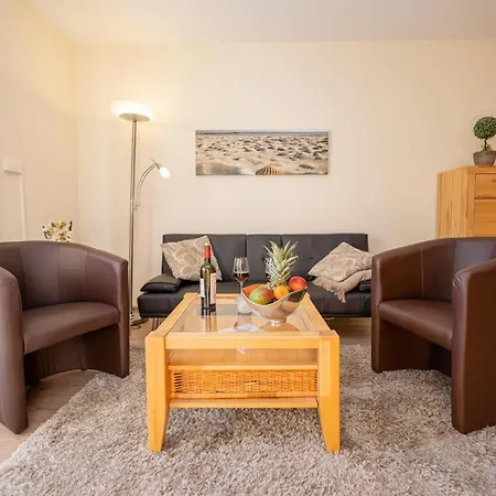 4 Im Eg Haus Stranddistel, Komfortable Fur 3 Personen In Apartamento Zingst